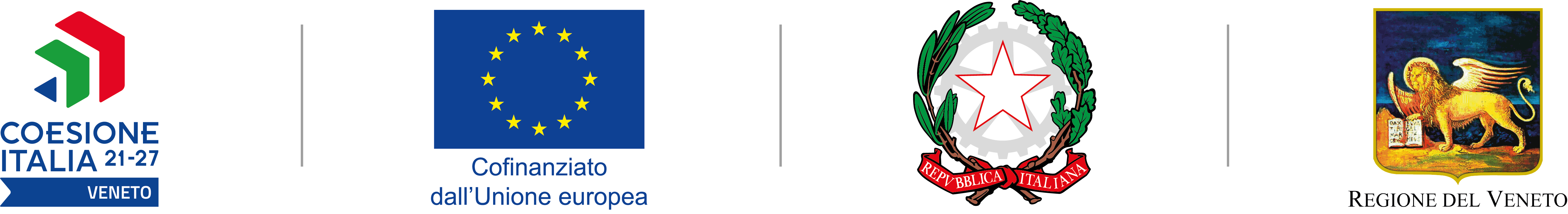 Logo Coesione UE Repubblica Regione Veneto