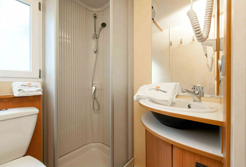 Dettaglio bagno Mobile home Torcello Plus Gold