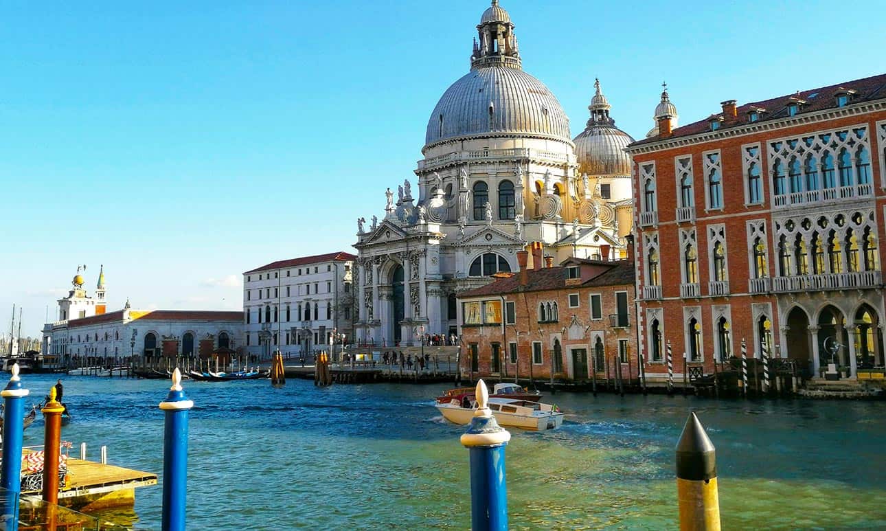 Basilica Santa Maria della Salute vista dal Canal Grande